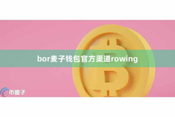 bor麦子钱包官方渠道rowing