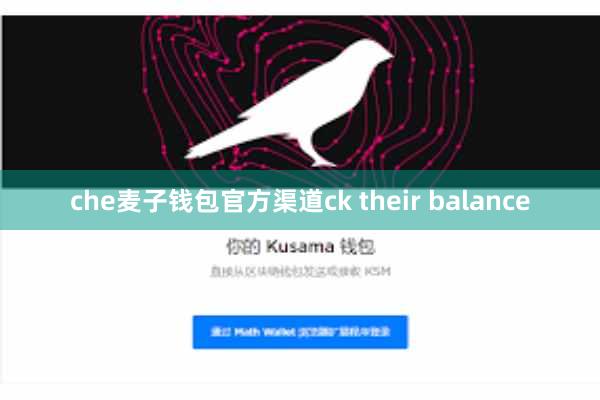 che麦子钱包官方渠道ck their balance