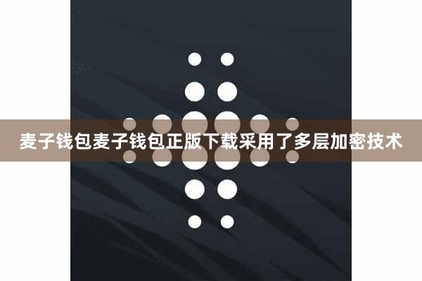麦子钱包麦子钱包正版下载采用了多层加密技术